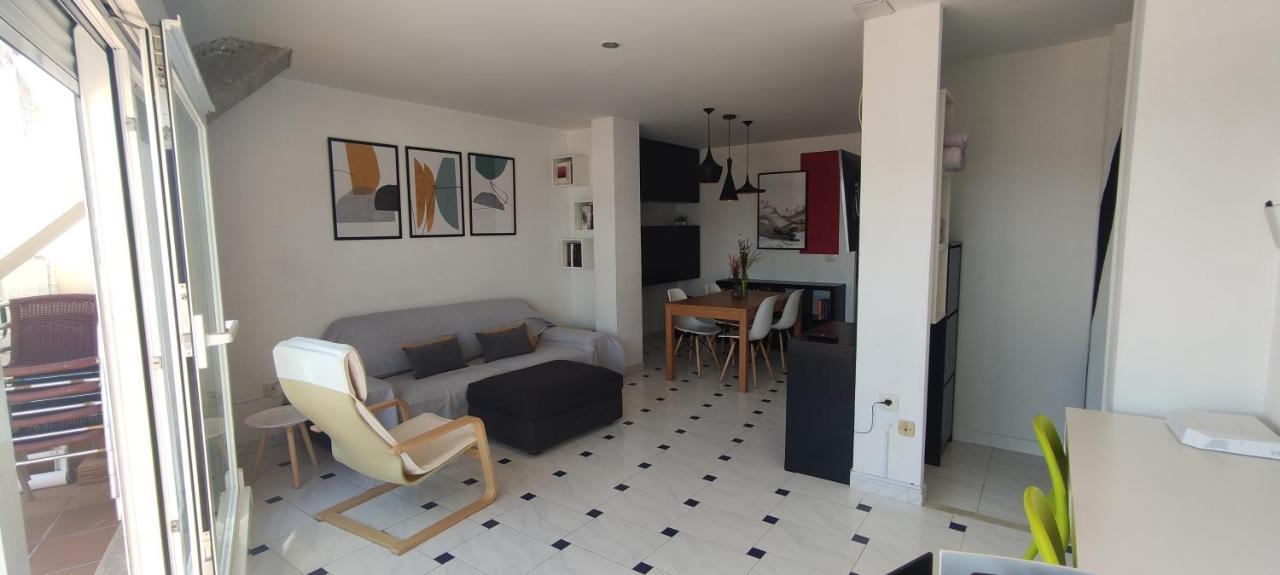 Ático con amplia terraza y espectaculares vistas Sanxenxo Exterior foto